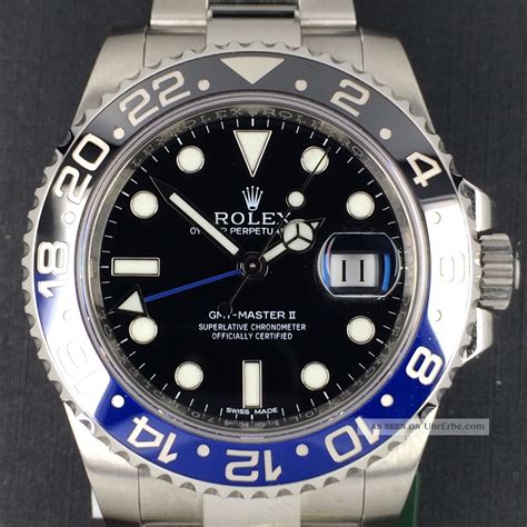 rolex gmt 2 blau schwarz|rolex gmt master ii neu.